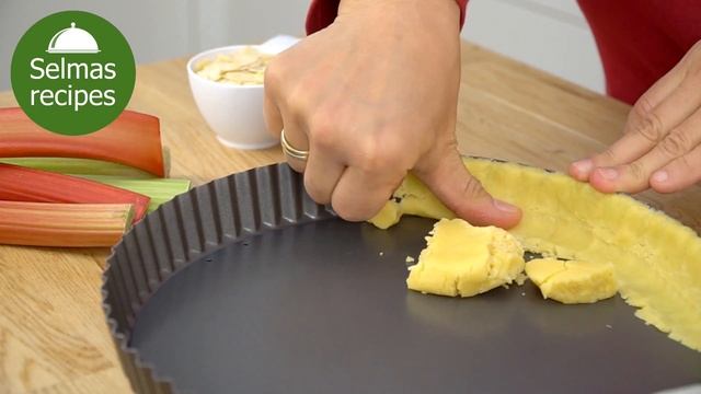 Rhabarber Kuchen Mit Baiser