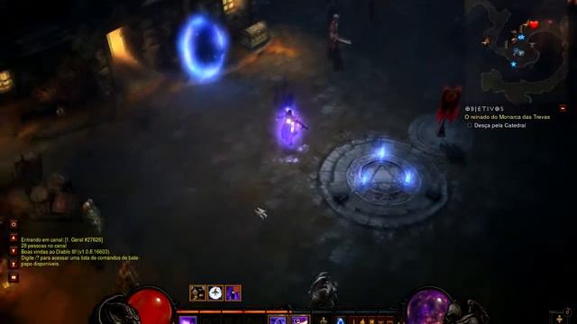 Teste Diablo 3 com Radeon HD3870 смотреть онлайн