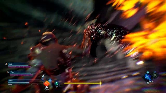 Stranger of Paradise: Final Fantasy Origin PS4 Slim Gameplay смотреть онлайн