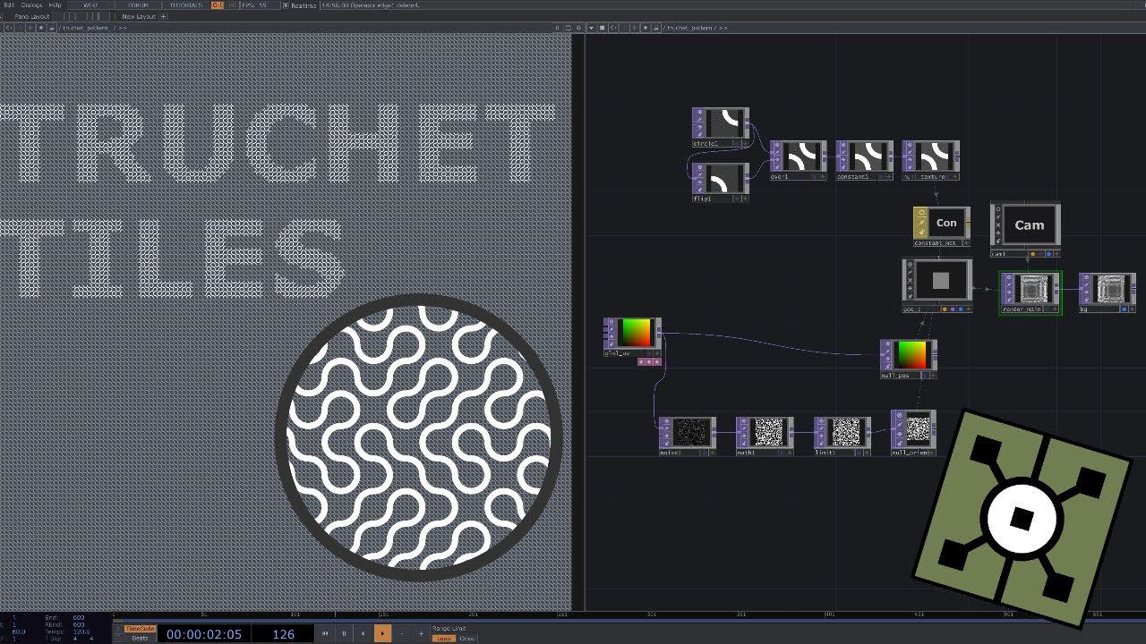 Truchet Tiles with TouchDesigner смотреть онлайн