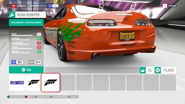 TOYOTA SUPRA 1600HP BUILD - Forza Horizon 4