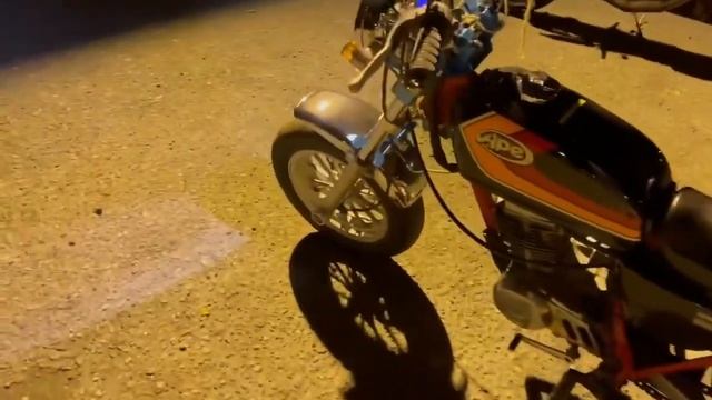 HONDA APE50 смотреть онлайн