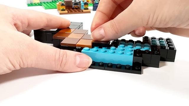 LEGO Minecraft 2023 The Sword Outpost Build Diamond Sword (21244) смотреть онлайн