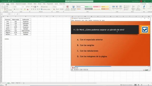 ?Test 6 Preguntas de Ofimática e Informática (Windows, Word, Excel, Access) ▶ EXAMEN RESUELTO смотреть онлайн