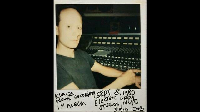 Klaus Nomi - The Nomi Song (Live At Xenon, Excerpt)