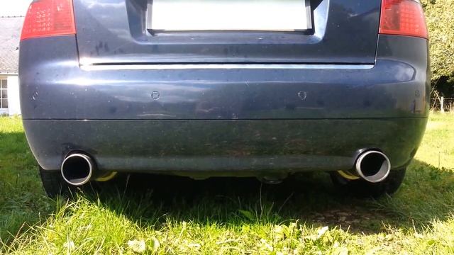 A4 2 5 TDI sound exhaust смотреть онлайн
