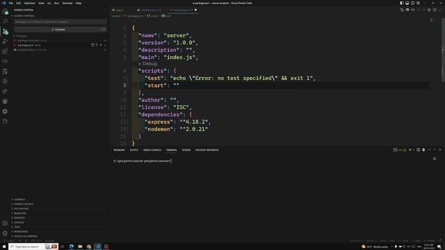 54. Installing Nodemon And Use Postman To Test Node Server API End Points - AJAX