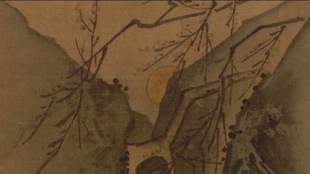 南宋 马远《举杯邀月图》A Toast to the Moon by Ma Yuan in the Southern Song Dynasty смотреть онлайн