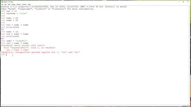 Курс Python 3 _ Переменные и их именование (1080p) смотреть онлайн