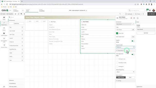 The New Qlik Sense Filter Object смотреть онлайн