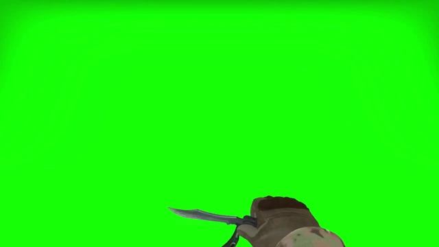 Butterfly Knife animation green screen [CS:GO] смотреть онлайн