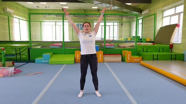 Тренировка для детей 1,5 - 3 лет | Гимнастика дома | GYMKIDS смотреть онлайн