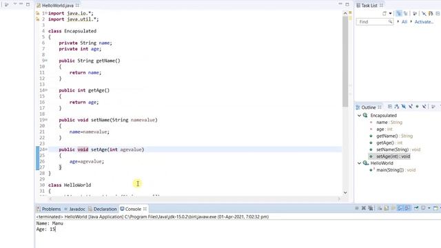 Part 8 | JAVA Fundamentals in Tamil | ProgrammingGenics смотреть онлайн