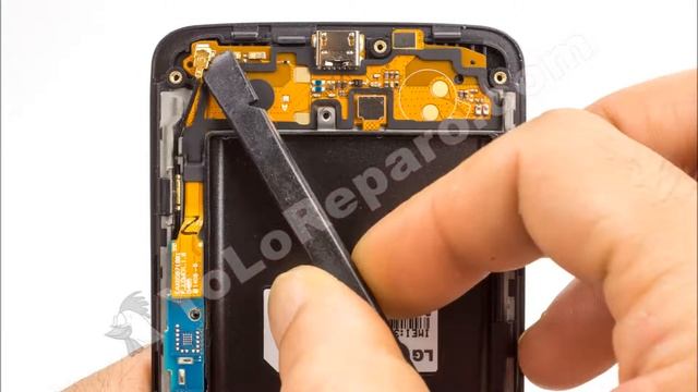 Guía del LG L90 D405n: Cambiar flex y botón "Home". смотреть онлайн