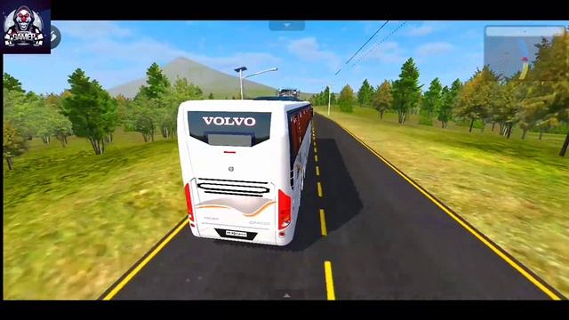 BUSSID VOLVO B11R V2 MOD & HANIF BUS SKIN FREE BUS SIMULATOR INDONESIA V3.3.4 смотреть онлайн