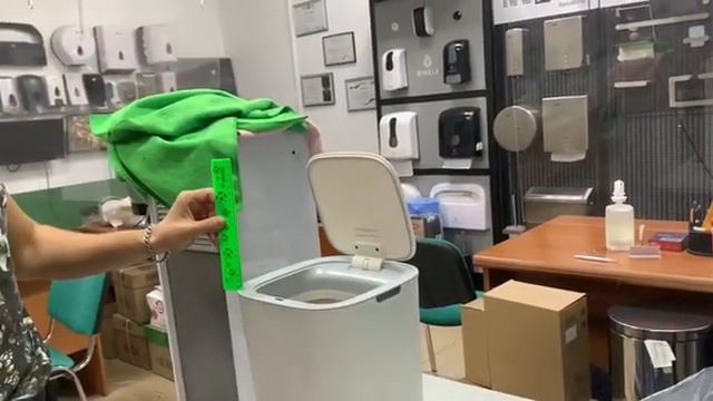 EKO MORANDI SMART EK6288 P-12L-WH Сенсорное мусорное ведро 12 л белое / КЛИМБИТ РУ смотреть онлайн