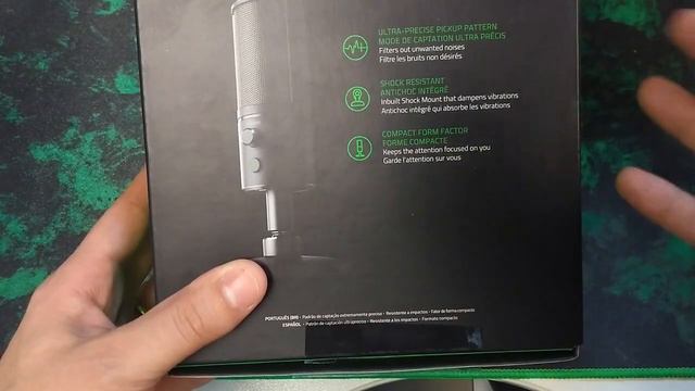 Microfone + Placa de Som Seiren X Razer!! (Unboxing) смотреть онлайн