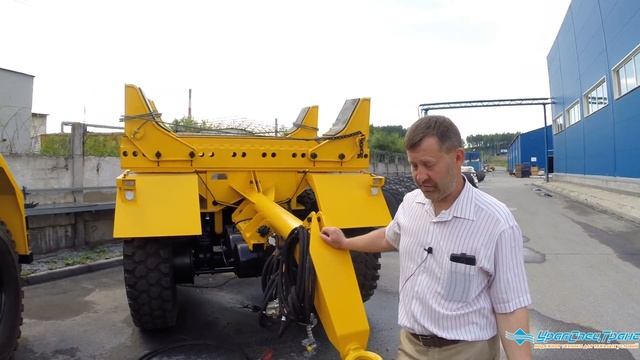 Трубоплетевозный прицеп-роспуск ПРТ 20-24 смотреть онлайн