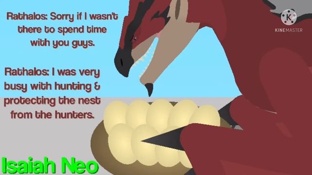 Father & Egg Bonding | StickNodes Comic | Ft. Rathalos & Rathian | Monster Hunter смотреть онлайн
