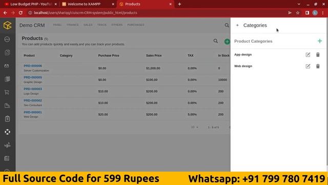 CRM Management system in PHP + Mysql | CRM Software | CRM Download +Technical Support Available смотреть онлайн