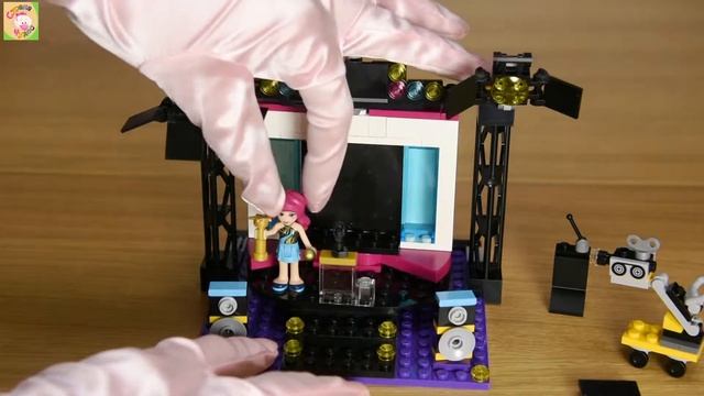 Конструктор Lego Подружки. Набор поп звезда телестудия смотреть онлайн