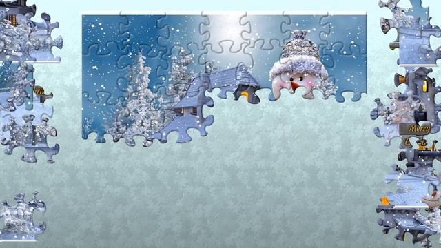 Merry Christmas Jigsaw Puzzle Games ?Rompecabezas de Navidad? смотреть онлайн