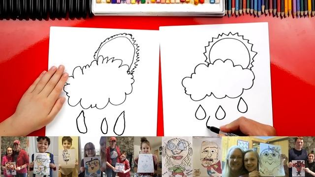 How To Draw A Rain Cloud + Spotlight смотреть онлайн