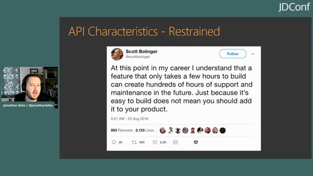 JDConf 2020 Building Great Java APIs смотреть онлайн