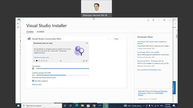 Microsoft Visual Studio 2022 Installation - Visual Basic смотреть онлайн