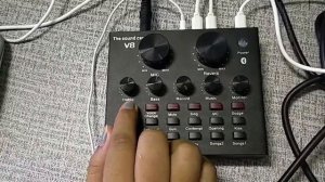 How to Use V8 Sound Card | V8 Sound Card Tips | Live Stream & Video Recording with Phone using V8