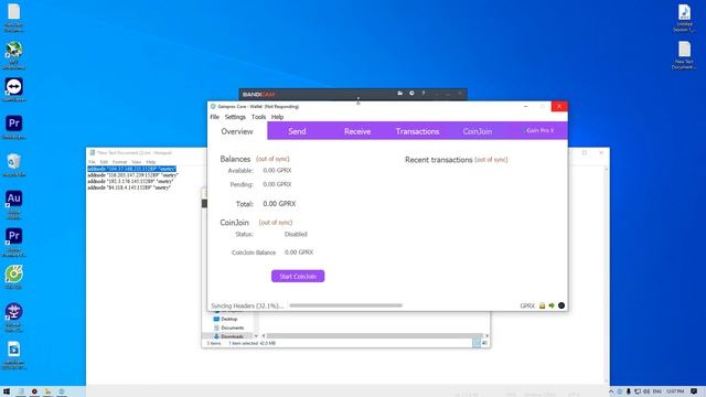 Thêm node cho ví Gain pro x (GPRX coin ) để sync ví смотреть онлайн
