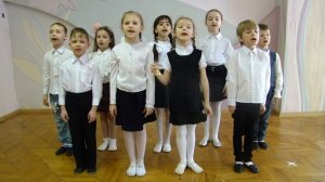 Песня "Христос воскрес" слова А.Майков, музыка неизвестного автора. Ансамбль "Звонкие голоса"