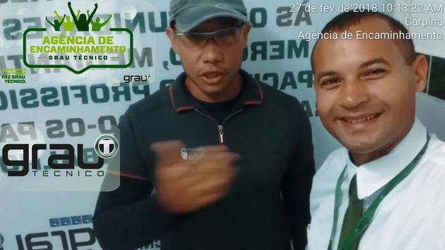 Aluno Contratado - Cesar Roberto - Grau Tecnico - Carpina/PE смотреть онлайн