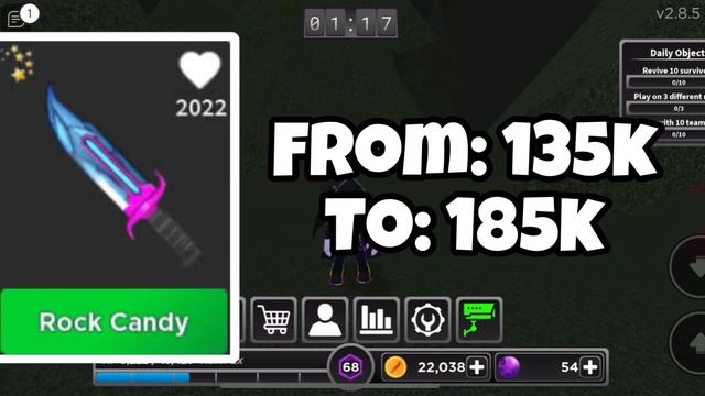 NEW Crazy Value Update! 6 Items raised | Survive the killer [ROBLOX] смотреть онлайн