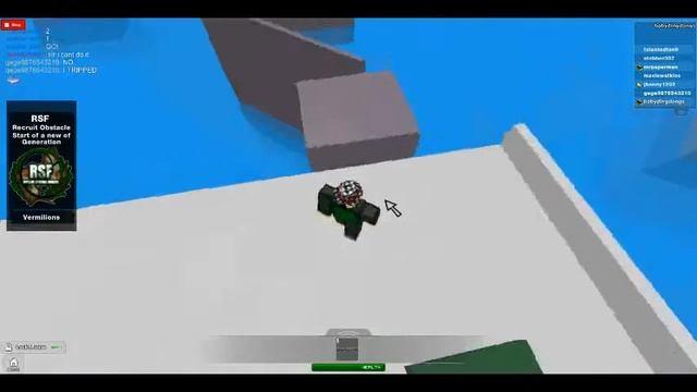 Roblox #1 finish RSF recruit obstacle course смотреть онлайн