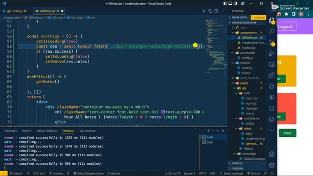 #15 Make Pagination | NodeJS and NextJS смотреть онлайн