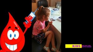 Влог: Грустная История ????Полина Боится Сдавать Анализ крови