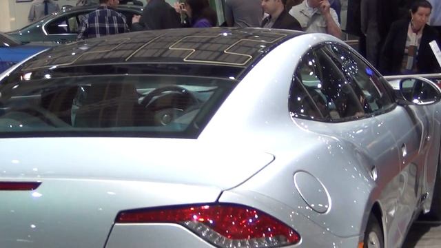 Fisker Karma EC solar car teil 2 смотреть онлайн