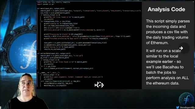 Build with Bacalhau: Analysing Ethereum Data with Bacalhau смотреть онлайн