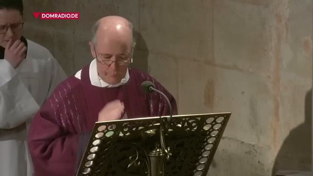 Kapitelsmesse aus dem Kölner Dom am Dienstag der Karwoche смотреть онлайн
