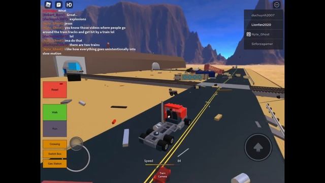 Roblox Train wrecker #2 смотреть онлайн