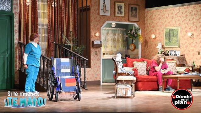 Susana Alexander y Azela Robinson en Si te mueres ¡TE MATO! | Fragmento смотреть онлайн