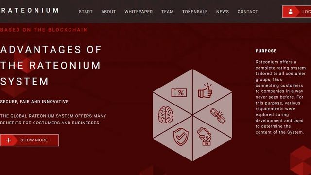 Обзор ICO Rateonium - Оценивай, торгуй, инвестируй! смотреть онлайн