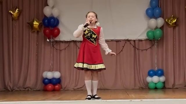 Галимова Камилла, 10 лет, песня «Гармонь моя» смотреть онлайн