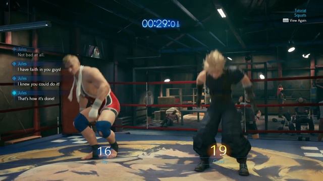 FINAL FANTASY VII REMAKE: Squat Challenge смотреть онлайн