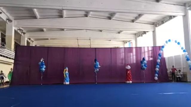 Художественная гимнастика - соревнования Орск 22.12.2018 смотреть онлайн