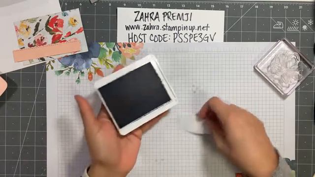 Fine Art Floral Card in my FAVE Colour Combo! смотреть онлайн