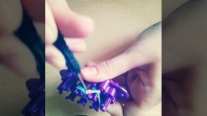 Браслет из резинок  на станке монстр тейл