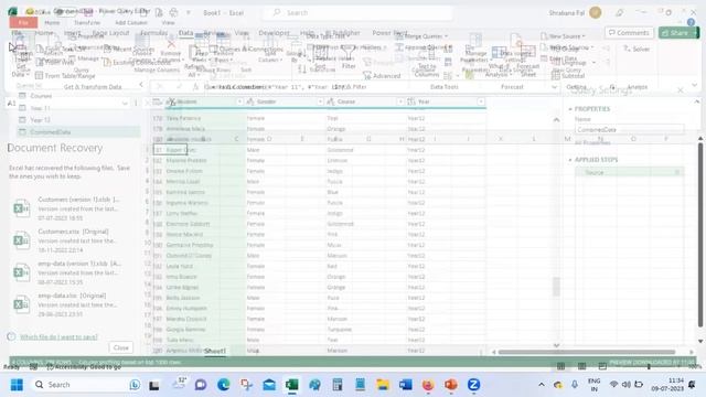 Append Data using Power Query in Power BI | Learn a skill at Palium Skills смотреть онлайн