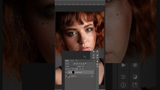 Как убрать красноту на коже в фотошоп #фото смотреть онлайн
